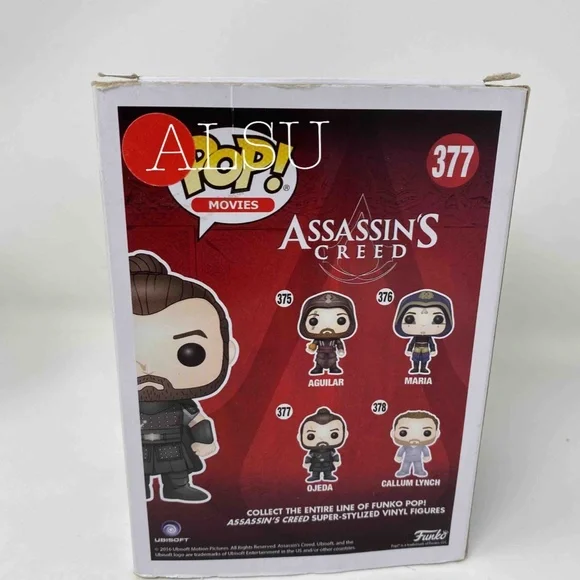 💖MEGA SALE💖Funko Pop Movies ASSASSINS CREED # 377 Ojeda Vinyl Figure Toy Rare - Picture 5 of 7